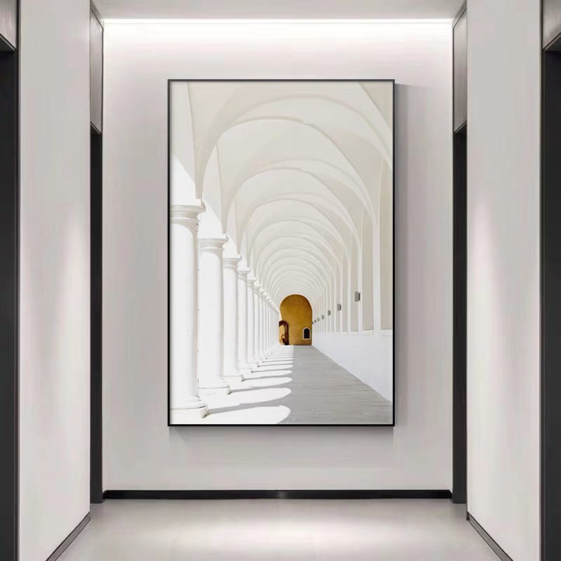 软装挂画定制：艺术挂画沙发背景墙面画