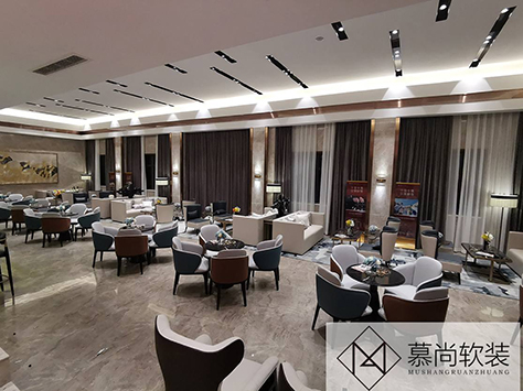 河北邢台南宫天一府售楼部软装设计案例